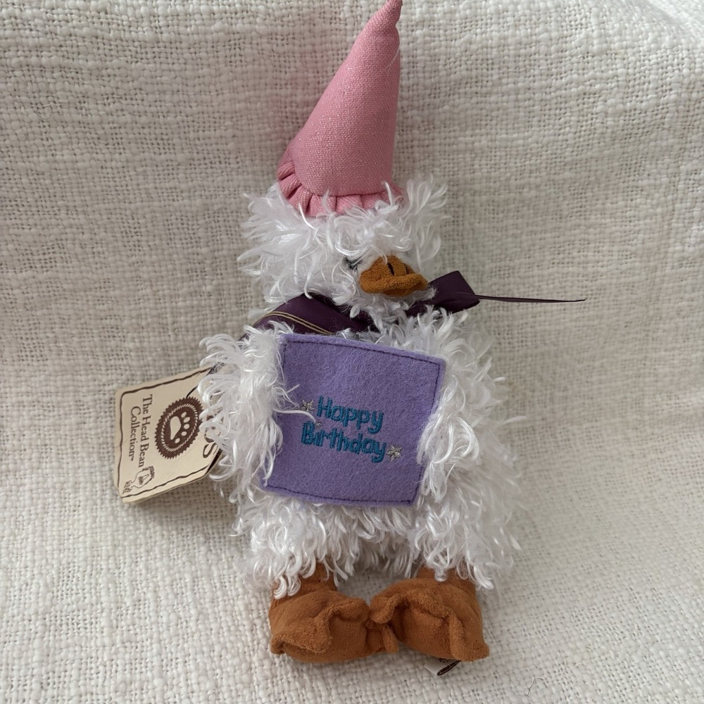 Boyds Bear Quackie Birthday Happy Birthday Duck Thinkin of Ya Plush 10"
